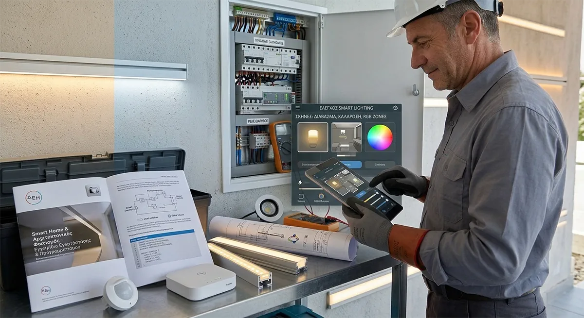 Smart Home & Αρχιτεκτονικός Φωτισμός
